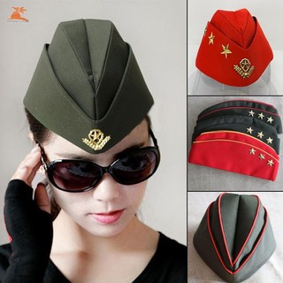 Thủy Thủ Khiêu Vũ Thuyền Mũ Cotton Khâu Chính Xác Kết Cấu Dày Hàng Không Mũ Nồi Người Lớn Trang Phục Phụ Kiện Cho Party Cosplay