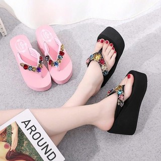 DÉP KẸP XỐP CAO CẤP ĐÍNH ĐÁ 5F,7F,9F NHẸ ÊM  XX PP CC TT