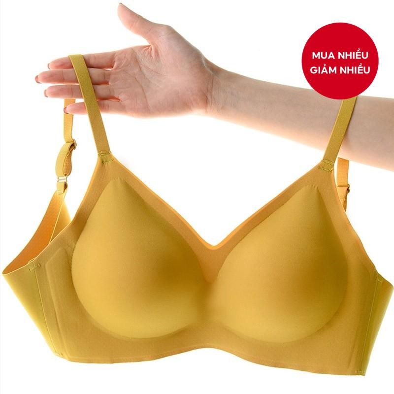 Áo ngực thể thao nâng ngực cao su – Liền mạch & có thể điều chỉnh cho nữ (32A-40D, 7 màu)