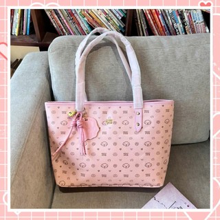 Túi xách nữ túi tote công sở thời trang kèm charm da móc gấu Liistore K275