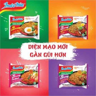 Thùng 40 gói mì xào khô indomie goreng mix theo yêu cầu