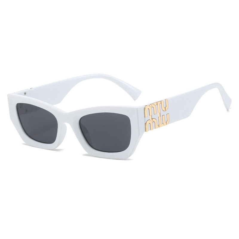 Mắt Mèo Kính Mát Không Đều 2025 Phong Cách Mới Unisex Casual Retro Kính Mát Hợp Thời Trang UV400