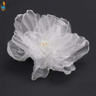 Người Phụ Nữ Handmade Kẹp Tóc Bên Ổn Định Cầm Nhiều Lớp Hoa Mũ Đội Đầu Cho Dày Xoăn Tạo Kiểu Tóc Trang Trí