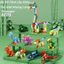Bộ Đồ Chơi Lắp Ghép Thế Giới Khủng Long, Các khối xây dựng câu đố lego，Mô Hình Lắp Ráp Động Vật Khủng Long