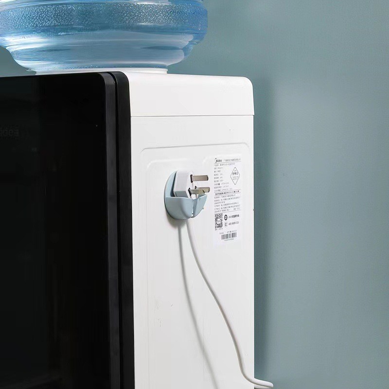 1 / 4 Cáp Dữ Liệu Sạc Điện Cắm Ổ Cắm Móc Không Đục Lỗ Cắm Giá Đỡ Móc Cười