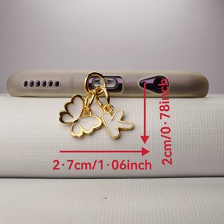 1 Cái Kẹp Bụi Điện Thoại Chữ Bướm Trắng / "Ôm Bướm Và Chữ Cái" / Quà Tặng Hoàn Hảo Cho Nữ, Mẹ, Người Yêu, Bạn Bè
