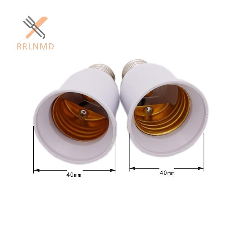 Ổ cắm đèn RRLNMD E17 E17 sang E27 LED Halogen CFL Bóng đèn Bộ chuyển đổi đèn MỚI