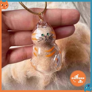 Hộp lưu trữ tóc mèo trong suốt Hộp lưu trữ tóc mèo Túi lưu niệm thú cưng