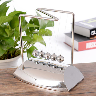 Newton Con lắc Bóng thép kim loại Máy tính để bàn Giải nén Trang trí biểu diễn vật lý sáng tạo Quà tặng văn phòng Con lắc Newton, Bóng thép kim loại, Trình diễn vật lý, Sản xuất Seiko