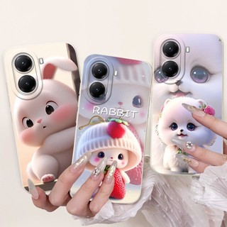 Dành Cho Xiaomi Poco X7 Pro 5G Vỏ 2025 Thiết Kế Mới Hoạt Hình Dễ Thương Vịt Thỏ Silicon Mềm Mờ Dành Cho Redmi Turbo 4 Ốp Lưng