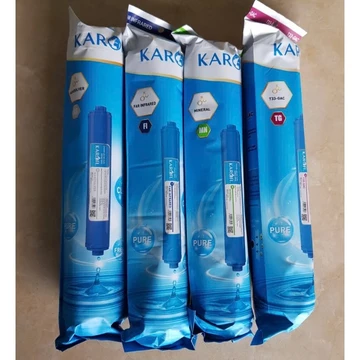 COMBO BỘ 4 LÕI KAROFI SỐ 5678 - Lõi Lọc Nước Karofi Chính Hãng - Dành cho tát cả các dòng máy lọc nước RO