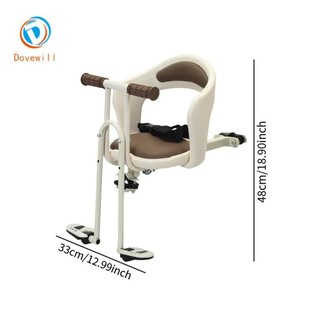 Dovewill Xe ĐẠp Trẻ Em Ghế Yên Trước LẮp RÁt DỄ DÀng THáo RỜi PhÚt CHaN Để Leo NÚi