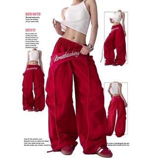 ESEA Hàng Hóa Mới Quần Thời Trang Mỹ Cao Đường Phố Hot Cô Gái Phong Cách Chất Lượng Cao Trung Tính Phong Cách