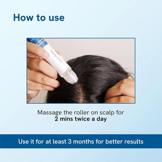 Be Bodywise Hair Growth Roll-On Serum Nourishes & Strengthens Hair Reduces Hair Fall 25ml