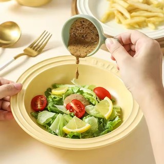 5 / 10 Cái Sốt Cà Chua Salad Ăn Nhúng Bát - Đĩa Gia Vị Dầu Tiêu Mini