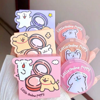 Little Ondine Sweetheart Color Fluttering Powder Blusher Cream Dog Co Name Macaron Matte Face Powder Blusher Cream