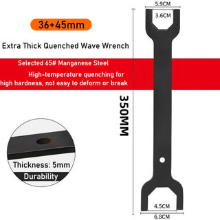 Cờ Lê Tháo Đĩa Sóng & Phuộc Trước Xe Máy, Xe Điện – Dụng Cụ Sửa Chữa Chịu Lực, Tháo Cột Định Hướng Chuyên Dụng