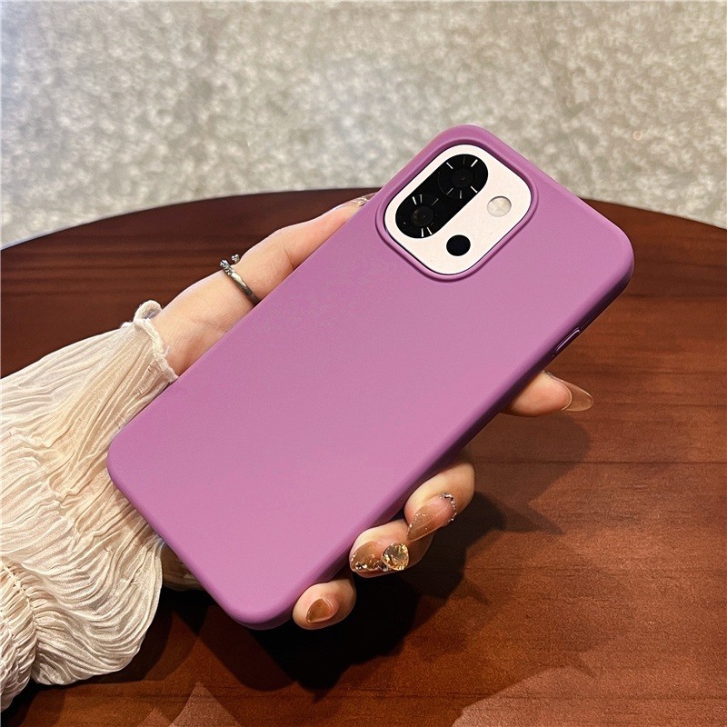 Dành Cho OnePlus 13T Ốp Lưng Sang Trọng Cảm Giác Da Thật Chất Lỏng Cao Su Silicon Mềm Vỏ Điện Thoại Cho OnePlus 13T 1 + 13T