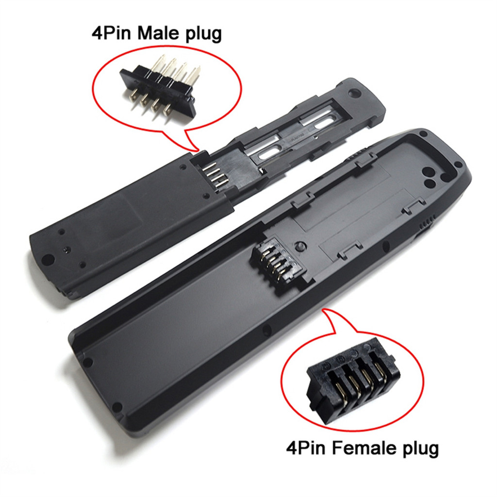 Đầu nối xả nguồn pin Ebike 4Pin - Thay thế bằng nhựa và kim loại cho Hailong