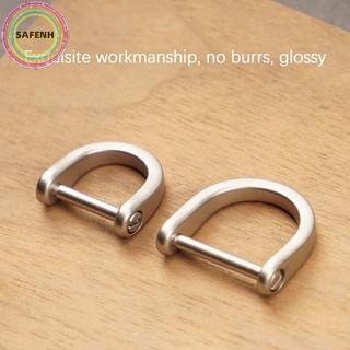 SAFENH Titan D Vòng Chìa Khóa Còng Hình Chữ U Móc Khóa Móng Ngựa Cho Ô Tô Fob DIY Da Móc Khóa Tổ Chức VN