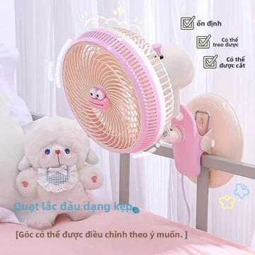 Quạt điện cho sử dụng tại nhà quạt để bàn cắm điện cho sinh viên quạt kẹp bàn văn phòng im lặng ở ký túc xá