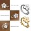Treeling Hợp Thời Trang Bông Tai Daisy Phù Hợp Với Bông Tai Hoa Phụ Kiện Cho Đi Chơi Thường Ngày