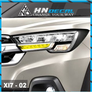 Decal dán mí đèn xe ô tô SUZUKI XL7 nhiều màu sắc lựa chọn ( 1 cặp )