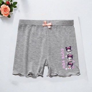 2025 Kuromi Quần Legging Modal Trẻ Em Với In Hình Hoạt Hình Vui Nhộn Quần Co Giãn Mềm Cho Bé Gái