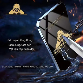 Kính cường lực iPhone chống nhìn trộm HD 9H cho iPhone 17 Air 16 15 14 13 12 11 Pro Max X XS XR