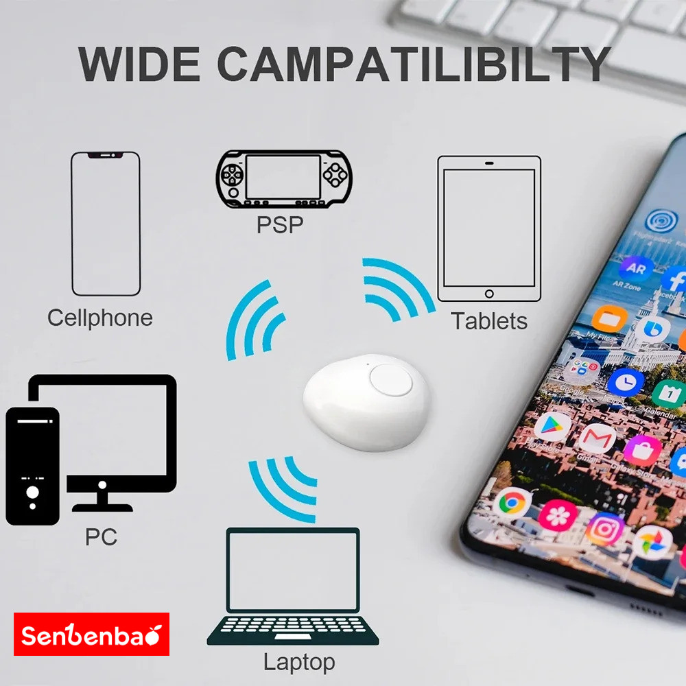 Senbenbao Pro4s + Tws Bluetooth 5.4 Tai nghe không dây Tai nghe giảm tiếng ồn Mini Tai nghe điều khiển bằng cảm ứng