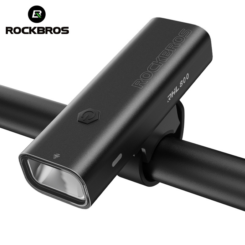 ROCKBROS Chu Kỳ Ánh Sáng 800 Lumen 3000mAh IPX6 Chống Thấm Nước Sạc Hợp Kim Nhôm Vỏ Đi Đêm