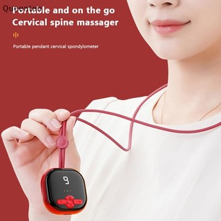 Queenten Mới Thông Minh Bảo Vệ Cổ Tử Cung Máy Mát Xa Di Động Mini Xung Vai Massage Cổ Tử Cung Nóng Nén Vật Lý Trị Liệu QT
