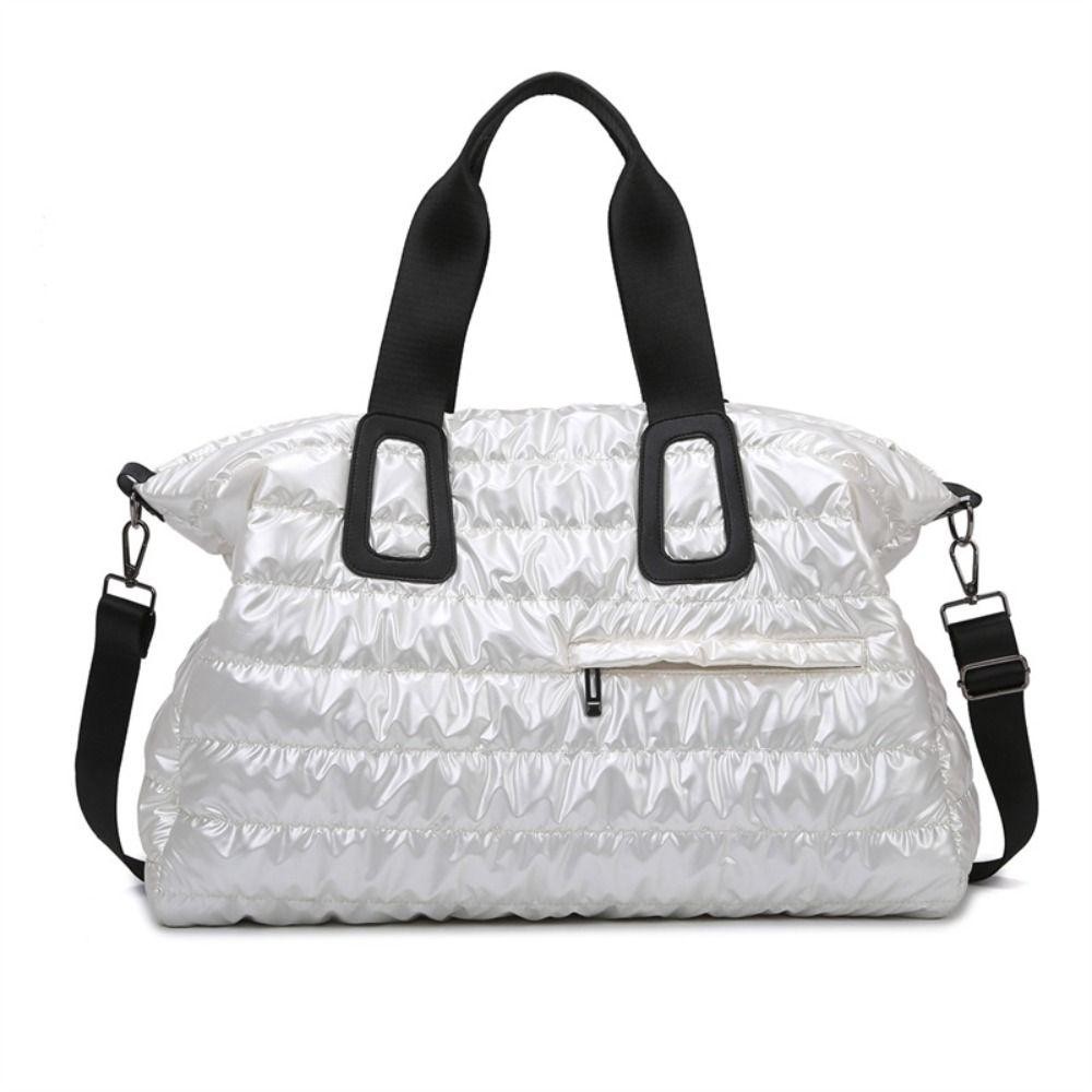 Gói Duffle WOAY, Túi xách chống nước có thể mở rộng, Tách ướt và khô có thể gập lại Túi Tote nhiều túi du lịch