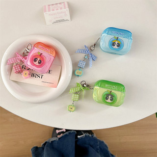 Ống Hút Cô Gái Cho AirPods 1 / 2 3 Pro Pro Pro2 Airpods4 Vỏ Tai Nghe Không Dây Bluetooth Bảo Vệ AirPods Pro 3 4 Vỏ Bảo Vệ Tai Nghe