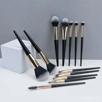 Bộ cọ trang điểm, dụng cụ làm đẹp, cọ phấn mắt, cọ môi, cọ kem nền, cọ che khuyết điểm, cọ phấn, cọ lông mày