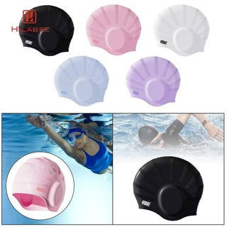 Mũ Bơi HILABEE Co Giãn Cao Bảo Vệ Tóc Silicon Mềm Cho Bể Bơi Tóc Dài / Ngắn