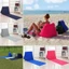 Nệm du lịch bơm hơi, Thảm đi biển có thể gập lại Aircushion, Ghế ngồi bơm hơi bằng nhựa PVC mềm bền bỉ dành cho gia đình