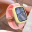 Dây đeo bện Nylon + Vỏ đồng hồ co giãn thoáng khí cho Apple Watch Series11 / 10 46mm 42mm Ultra3 / 2 / 1 49mm 9 8 7 6 5 4 SE 45mm 44mm 41mm 40mm