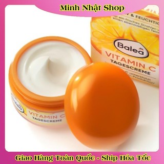 [Date mới đủ bill] Kem dưỡng trắng da, giảm nếp nhăn Balea Vitamin C của Đức