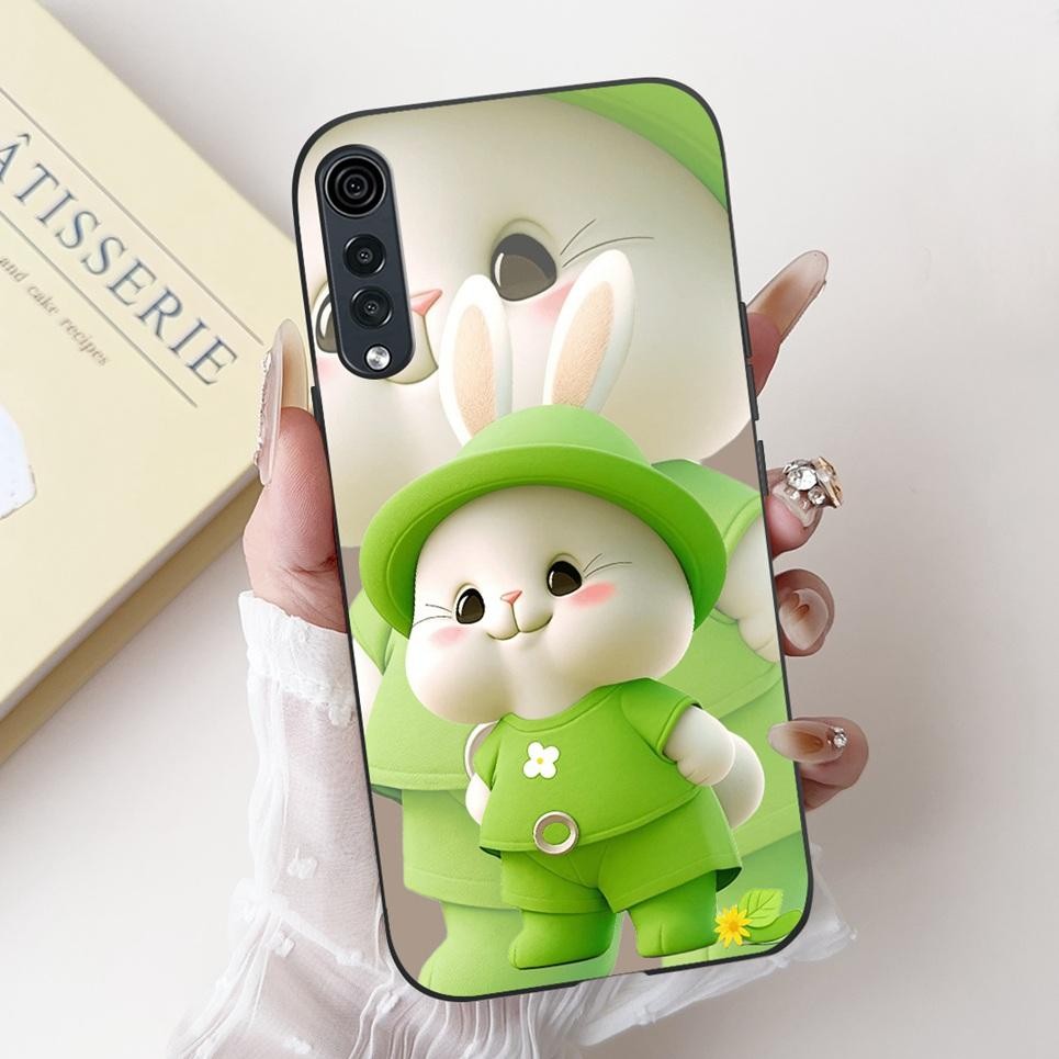 Họa Tiết Thời Trang Hoa Thú Đáng Yêu Vỏ Cho LG Velvet / Velvet 5G UW Vỏ Điện Thoại Matte Mềm Lỏng Silicon