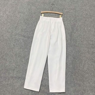 Quần Baggy Bigsize Nữ Quần Tây 9 Tấc Lưng Cao Tôn Dáng Vải Mềm Thời Trang Công Sở Q556