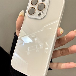 Fresh Mambo Green Full Coverage Lens Vỏ điện thoại di động Áp dụng iPhone16 15 14 13 12 11 Pro Max Bảo vệ Camera chống sốc Ốp lưng cứng chống rơi