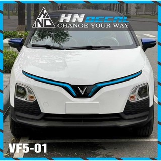 Decal dán đèn xe Vin VF5 nhiều màu sắc lựa chọn, chống nước chống bai màu ( 1 cặp )