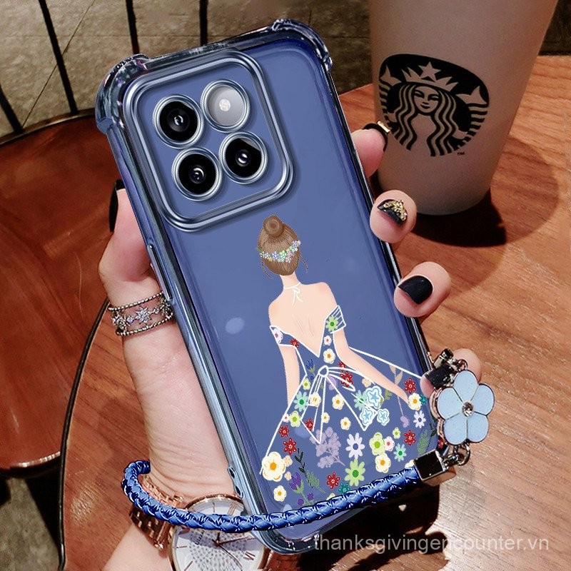 Ốp lưng điện thoại Infinix Smart 9, Infinix Hot 50i, viền sáng bóng, vỏ trong suốt, bốn góc chống sốc sjfsmlhq
