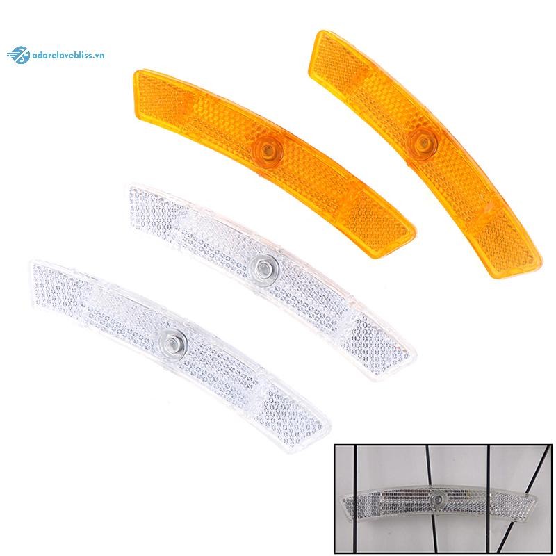 THÊM 2 Chiếc Nói Phản Quang An Toàn Đèn Cảnh Báo Vành Bánh Xe Đèn Phản Quang BSS