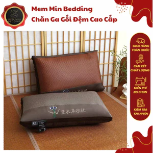 Gối Mây Đan Lạnh Được Làm Mây Đan Xen Tạo Ra Các Lỗ Thoáng Khí Giúp Thông Thoáng Hơn - MemMinbedding Luxury