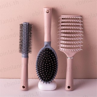 Bàn chải tóc EBINLANDS, Bàn chải đệm cong có lỗ thông hơi cong lớn, Lược uốn cong khử rối khô và ướt nhanh hơn hợp thời trang dành cho nữ