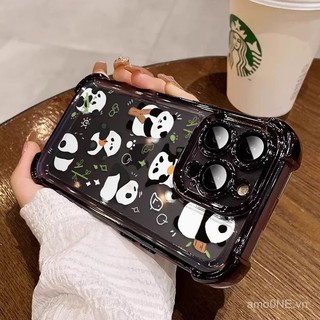 Ốp điện thoại Panda Bamboo cho Infinix Hot Smart 9 8 8Pro Tecno Spark GO 1 2024 50i 40i 40 30i 30 20 20C 10S 9 7 5 Note 40 30 ITEL A70 P55 NFC Plus Pro