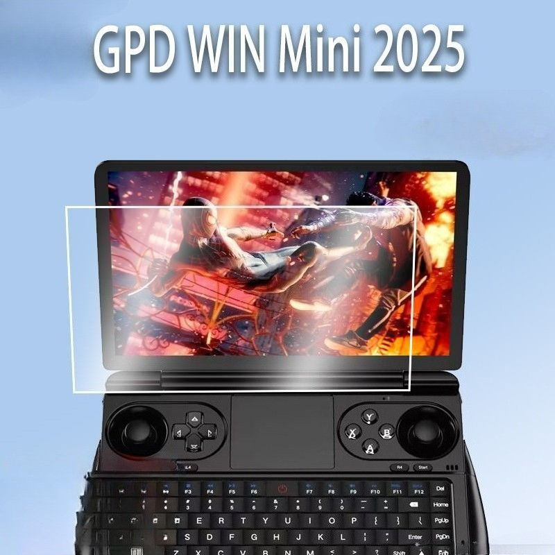 Máy Tính Bảng HD Kính Cường Lực Cho GPD Win Mini 2025 7 Inch Bảo Vệ Màn Hình Kính An Toàn Chống Trầy Xước Phim Cho gdp Win Mini
