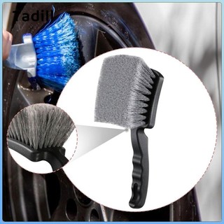 Bàn chải lốp ô tô Làm sạch lốp xe Tay cầm chống trượt Dụng cụ giặt chi tiết lốp ô tô